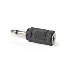 Adattatore Audio Jack Stereo 3.5 mm Femmina a Jack Mono 3.5 mm