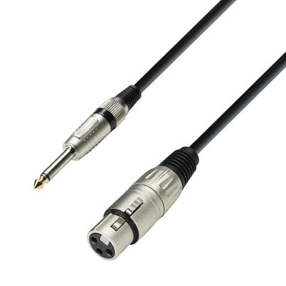 6,3mm Jack a XLR femmina (3m)