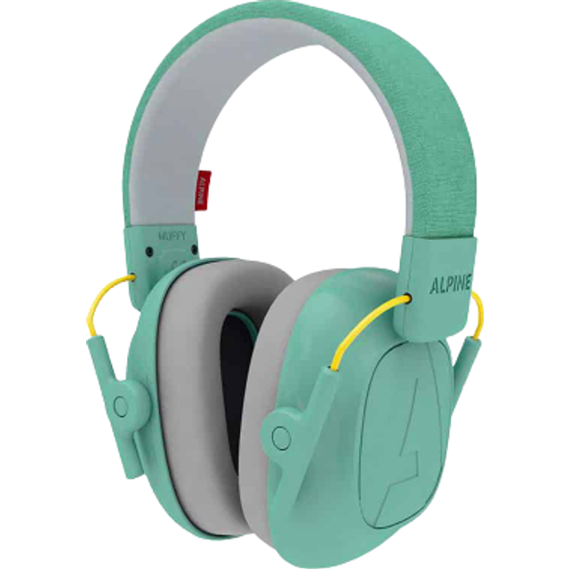 Alpine Muffy Mk2 Cuffie antirumore per bambini (Verde menta)