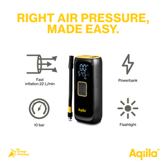 Aqiila Airbird C4 Compressor + Powerbank