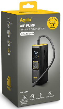 Aqiila Airbird C7 Compressor + Powerbank