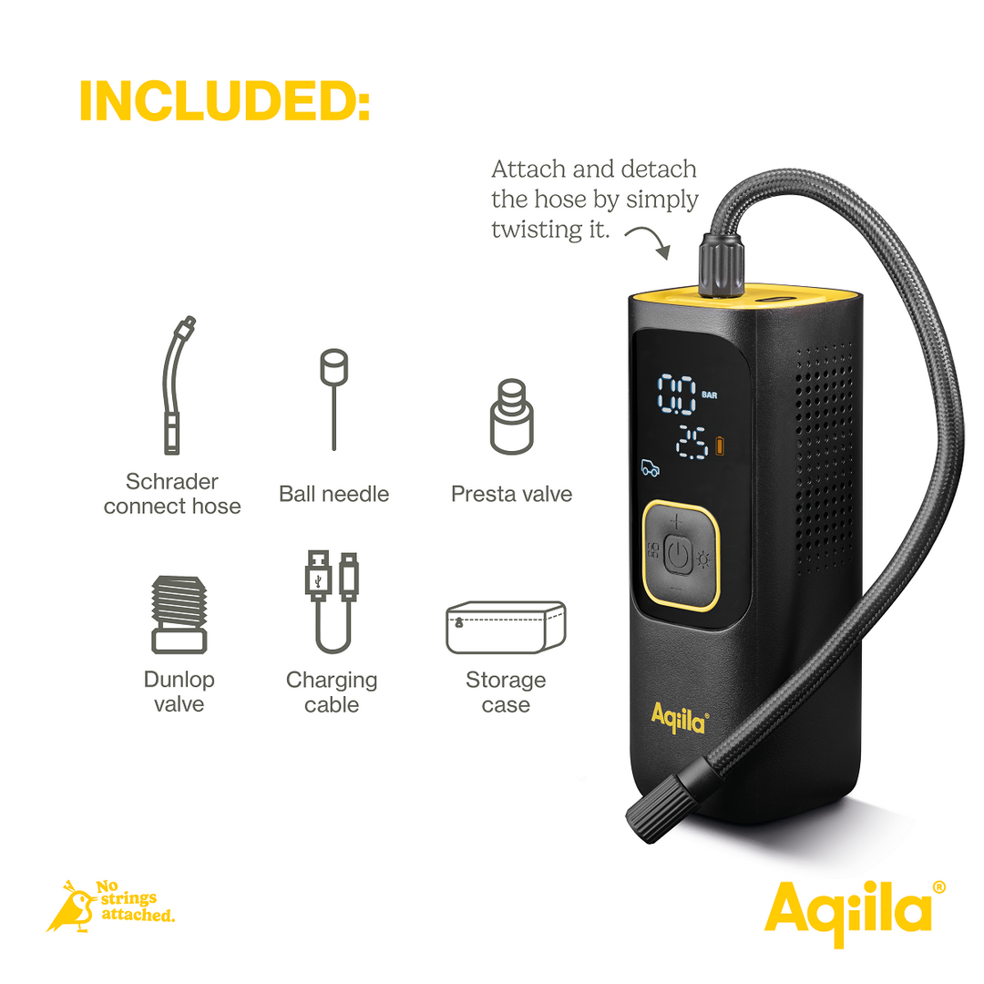 Aqiila Airbird C7 Compressor + Powerbank