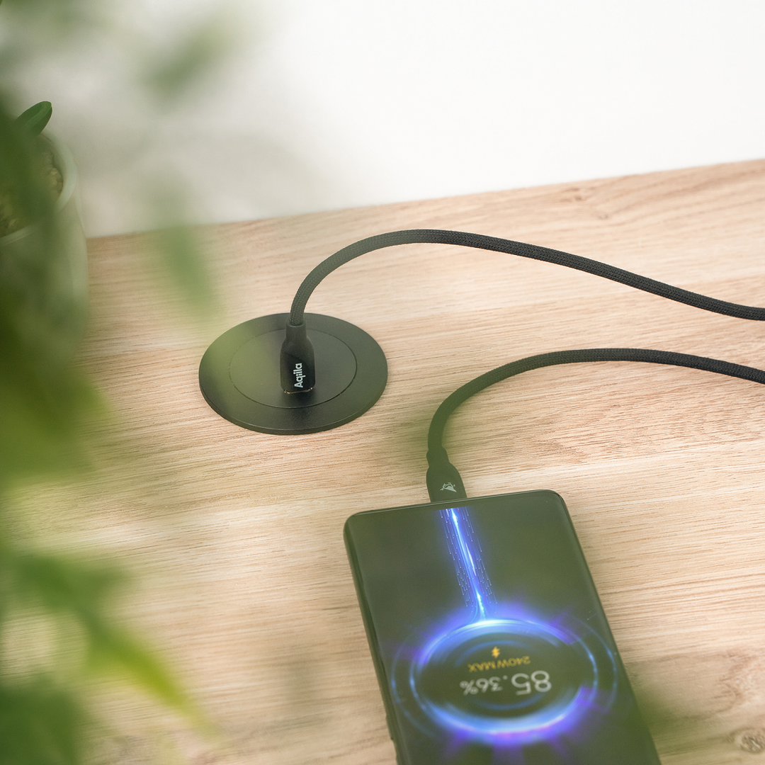 Aqiila Braided USB-C/USB-C 2.0 240W 3m Charging cable