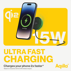 Aqiila Chargebird QC1 Qi2 Wireless Charger with Car Mount