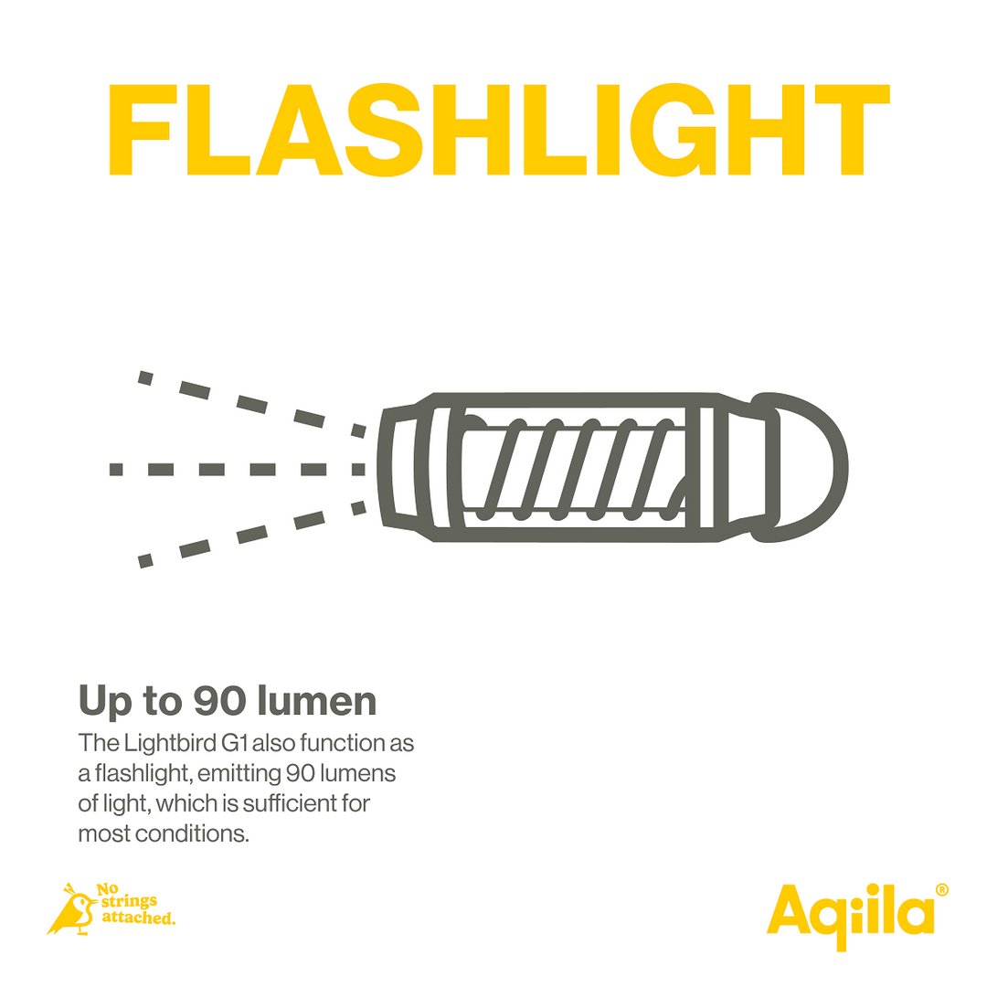 Aqiila Lightbird G1 Glowlight + Torch