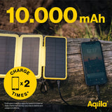 Aqiila Powerbird BS10 Solar Powerbank 10k mAh
