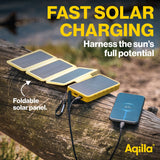 Aqiila Powerbird BS10 Solar Powerbank 10k mAh