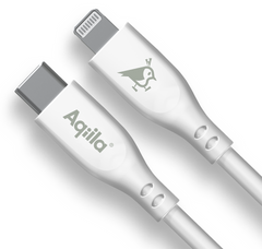 Aqiila Silicon USB-C/Lightni. 2.0 30W 1m Charging cable