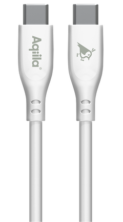 Aqiila Silicon USB-C/USB-C 2.0 60W 1m Charging cable