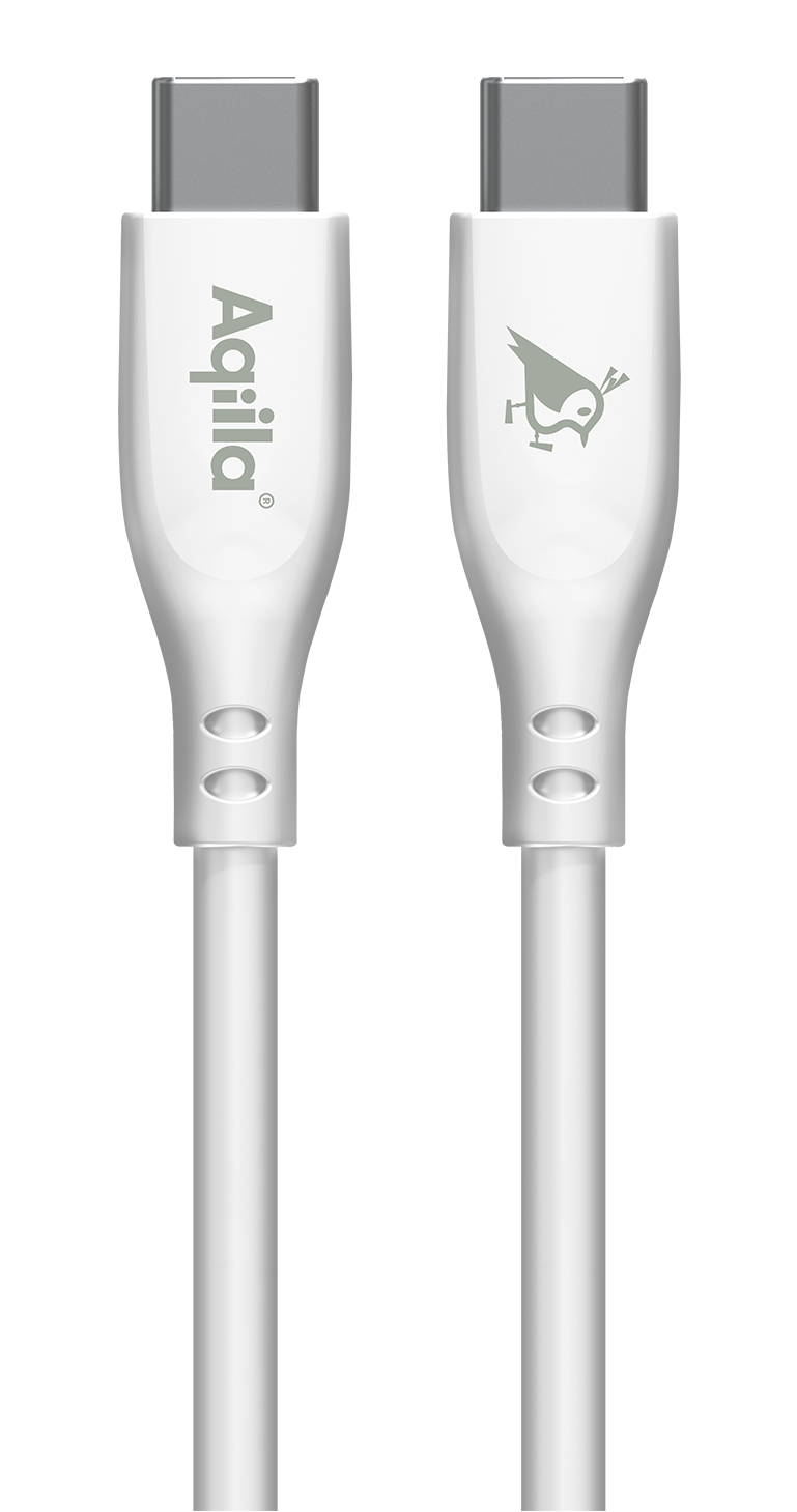 Aqiila Silicon USB-C/USB-C 2.0 60W 2m Charging cable