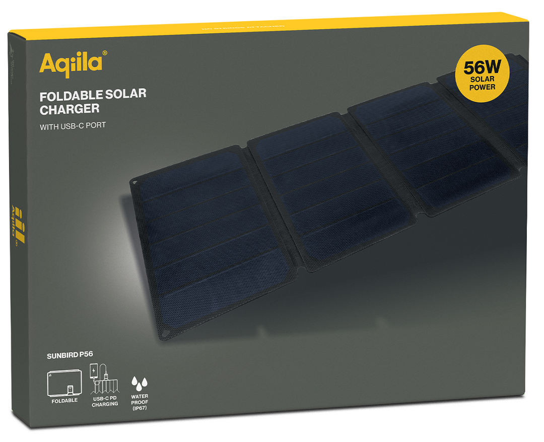 Aqiila Sunbird P56 56W Solar charger
