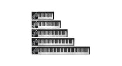 iCon Artist 25X USB Tastiere MIDI, 25 tasti