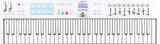 Arturia KeyLab Essential MK3 61 MIDI-Keyboard (Alpine White)