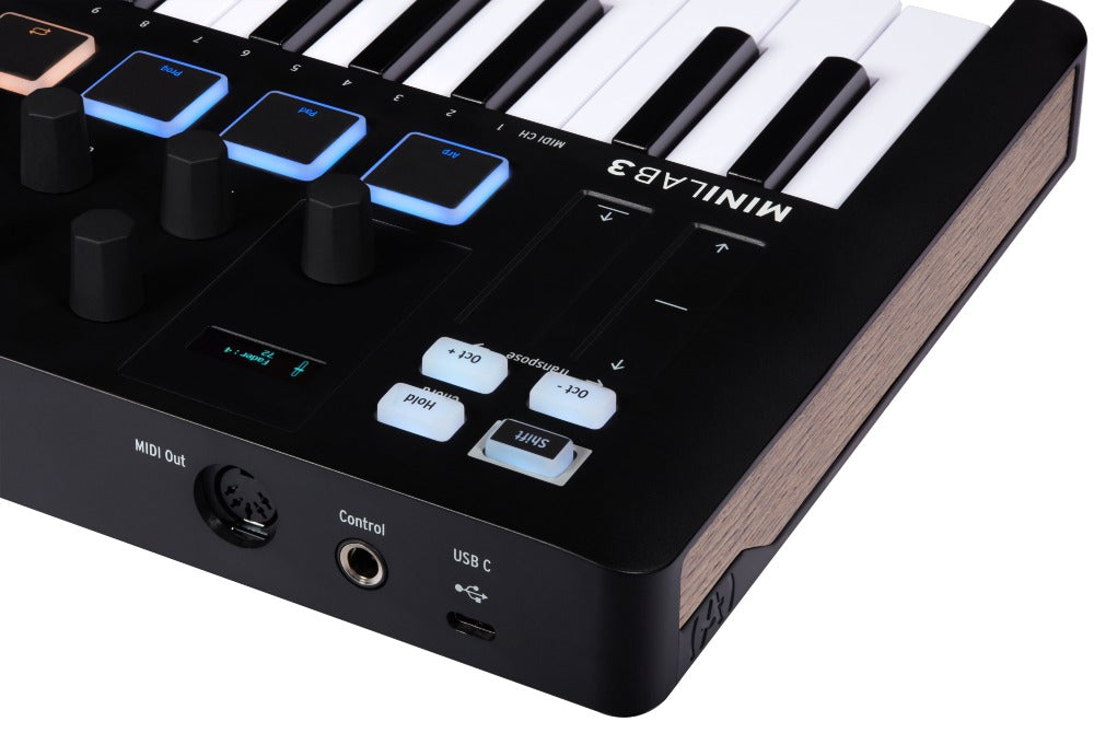 Arturia MiniLab 3 MIDI-Tastiere (Nero)