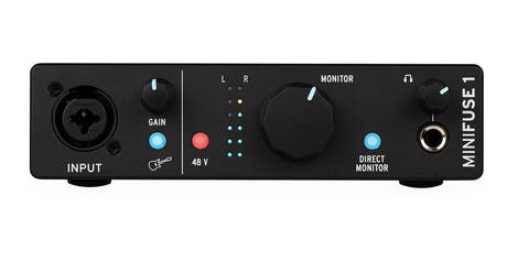 Arturia Minifuse 1 Schede Audio (Sort)