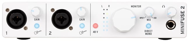 Arturia Minifuse 2 Sound Card (White)