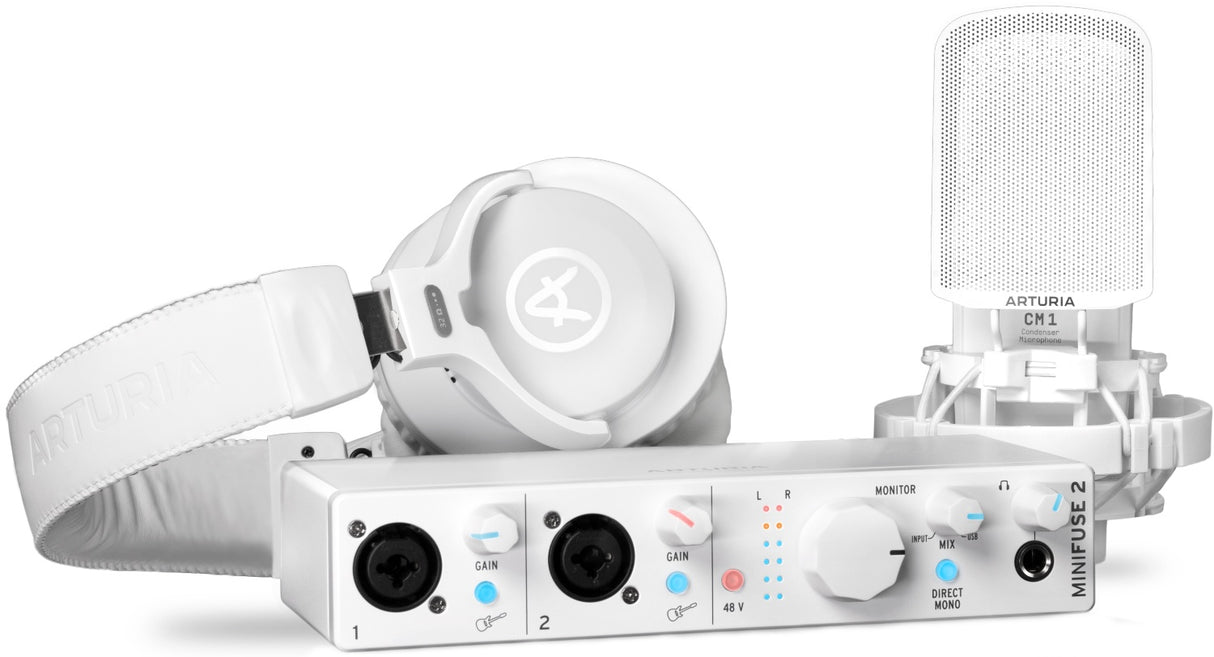 Arturia Minifuse Recording Pack (White)