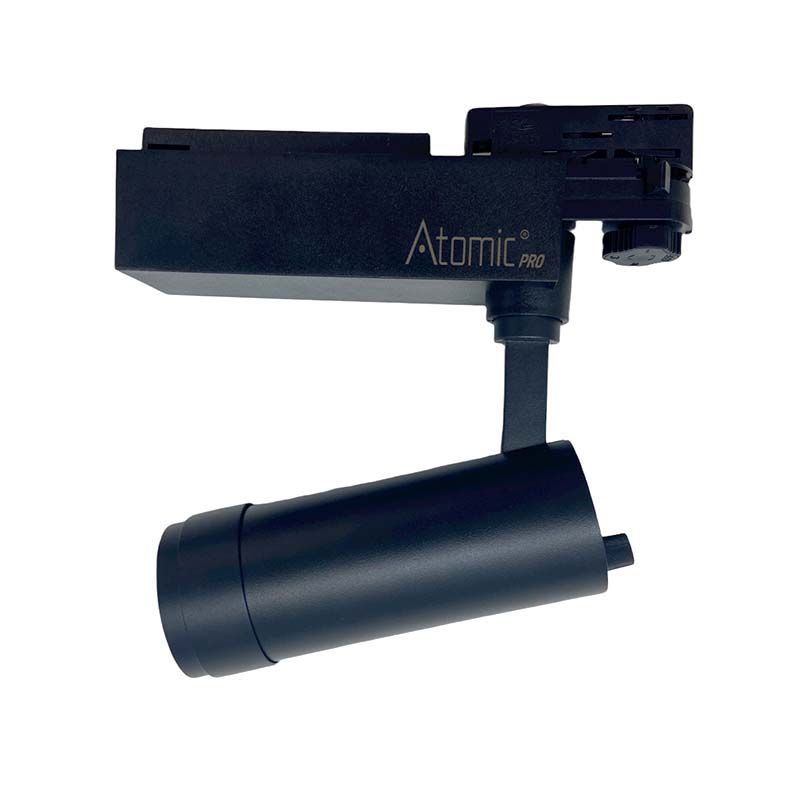 Atomic Pro Exy20D Faretto su Binario (20 Watt, 3200K, Nero)