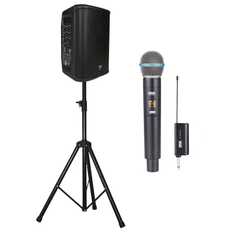 V-Tone altoparlante/microfono a batteria bundle