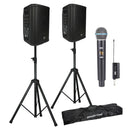 V-Tone Batterihøjttaler/mikrofon XLbundle