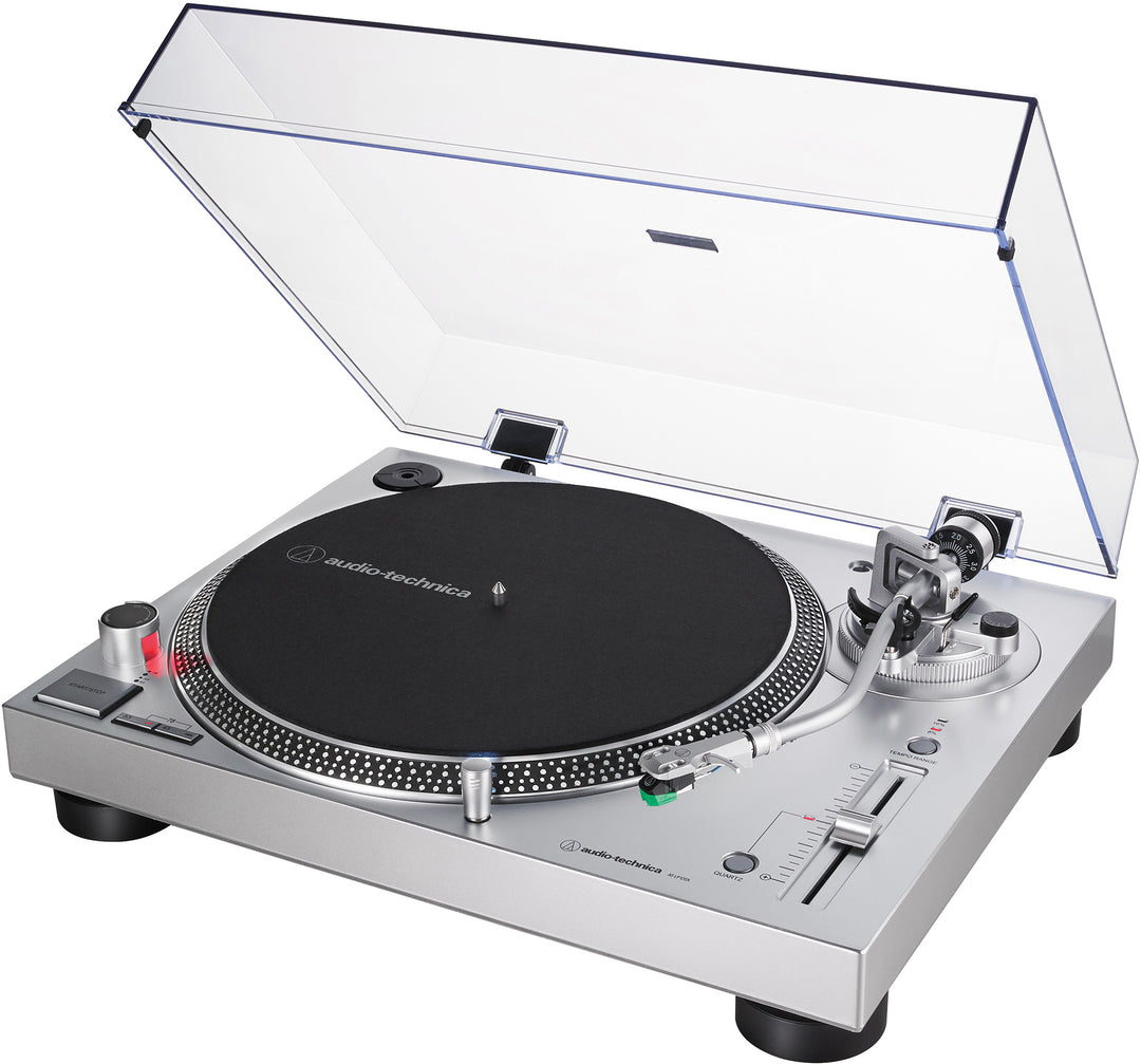 Audio-Technica AT-LP120XUSB-SV Giradischi (Argento)