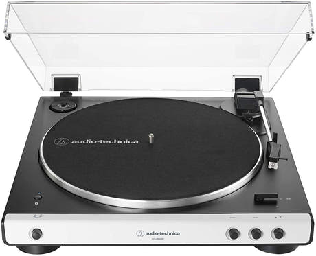 Audio-Technica AT-LP60XBT-WH Giradischi (Bianco)