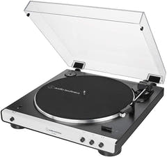 Audio-Technica AT-LP60XBT-WH Giradischi (Bianco)