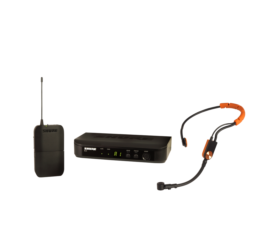 Shure BLX14 SM31 Cuffia Wireless per Fitness (S8 - 823-832 MHz)