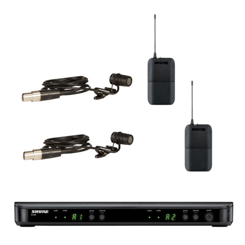Shure BLX188 W185 Set Lavalier Wireless (S8)