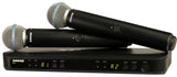 Shure BLX288E/B58-S8 Set di Microfoni a Mano
