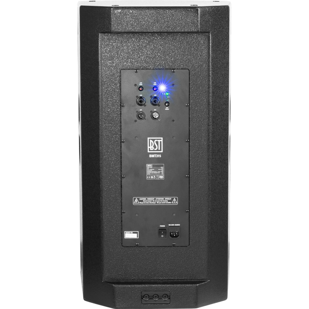 BST BMT315 DSP - 15" Aktiv PA Højttaler (800W)