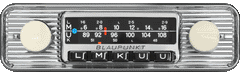 Blaupunkt Frankfurt Stereo Classic Retro autoradio con DAB+, Bluetooth e USB