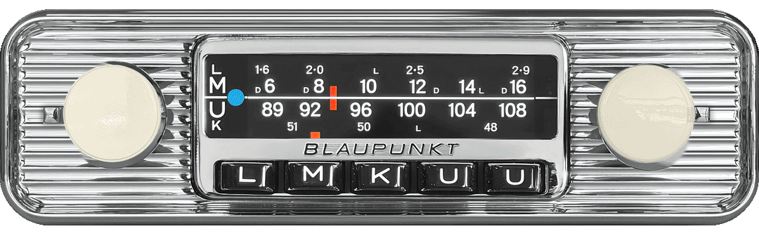 Blaupunkt Frankfurt Stereo Classic Retro autoradio con DAB+, Bluetooth e USB