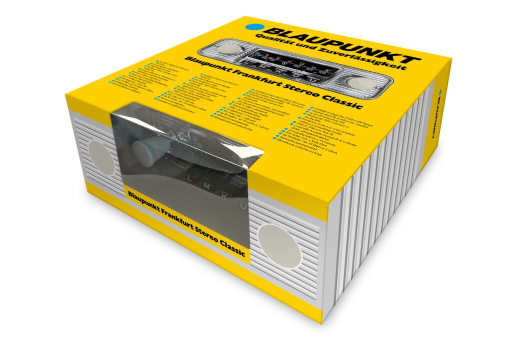 Blaupunkt Frankfurt Stereo Classic Retro autoradio con DAB+, Bluetooth e USB