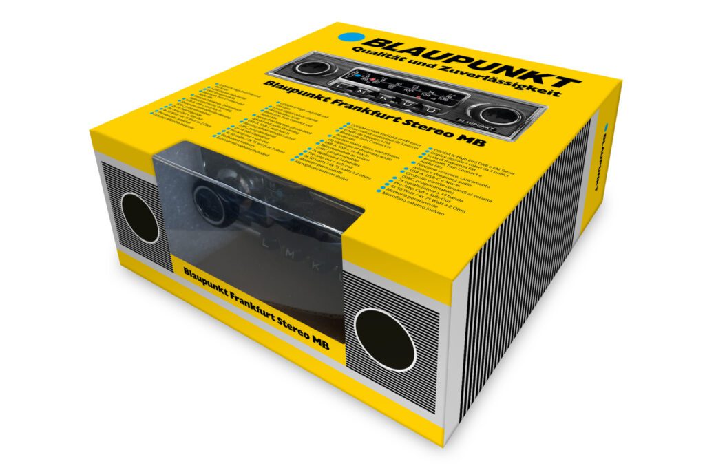 Blaupunkt FRANKFURT MB Autoradio retrò per auto, Bluetooth, FM/DAB+