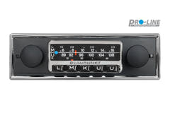 Blaupunkt Frankfurt Stereo Retro autoradio per auto con DAB+, Bluetooth, USB-C e AUX