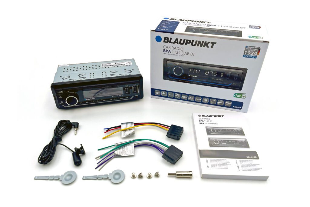 Blaupunkt BPA 1124 Autoradio con DAB+ e Bluetooth