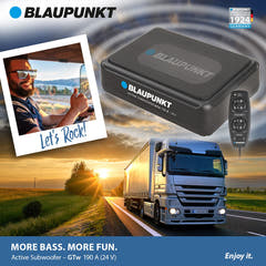 Blaupunkt GTW 190 A-24 Subwoofer Attivo (24 Volt)
