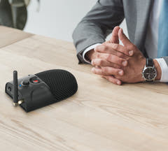 Boya BMW700 set di microfoni con interfaccia wireless
