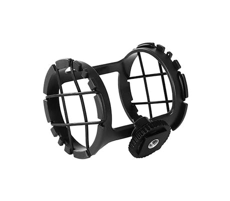 Boya supporto per microfono shotgun con slitta per fotocamera
