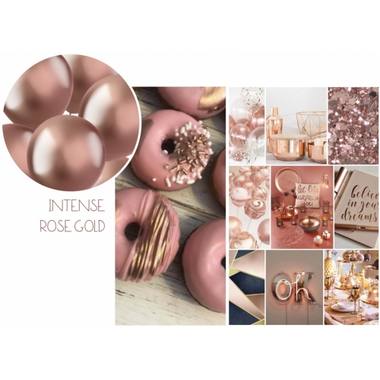 Palloncini 10 pz. (Oro Rosa Intenso, 33cm)