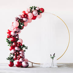 Palloncini 50 pz. (Rosa Polvere Opaco, 33cm)