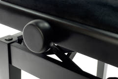 Grooveland KB200 Panchina per Pianoforte (Matte Black)
