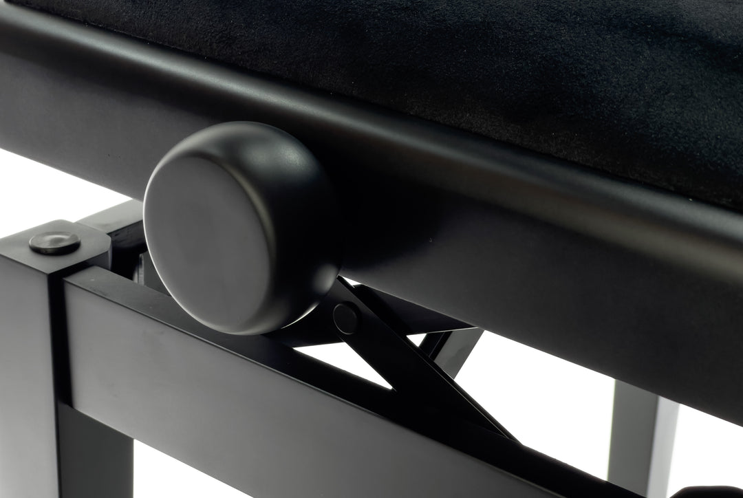 Grooveland KB200 Panchina per Pianoforte (Matte Black)