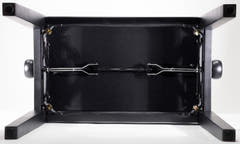 Grooveland KB200 Panchina per Pianoforte (Matte Black)