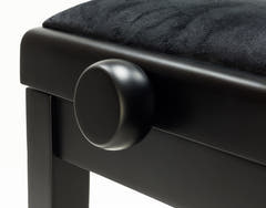 Grooveland KB200 Panchina per Pianoforte (Matte Black)