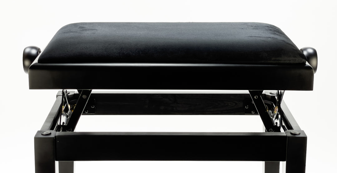 Grooveland KB200 Panchina per Pianoforte (Matte Black)