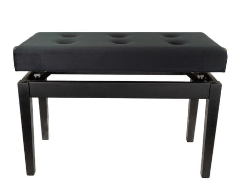 Panchina Doppia per Pianoforte Deluxe (Nero opaco) BandMate PB200D