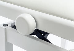 Grooveland KB200 Panchina per Pianoforte (Matte White)