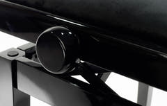 Grooveland KB200 Panchina per Pianoforte (Nero Lucido)